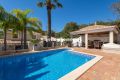 3 bed villa with guest house, pool, 2 garages and sea view near Santa Bárbara de Nexe
